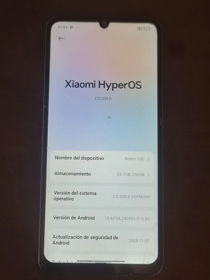 Redmi 13C 6 RAM 256GB 1