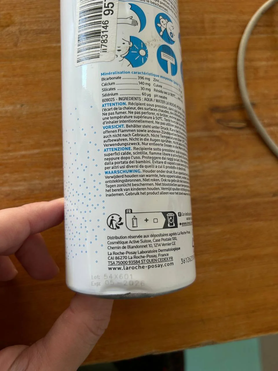 Термальная вода и пенка для умывания 2