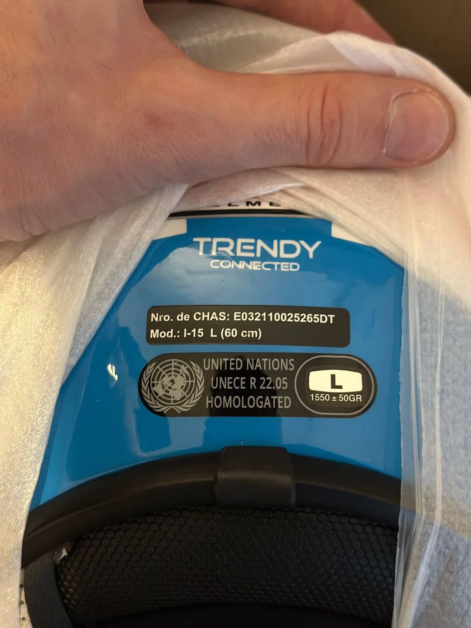 Шлем NZI trendy Connected 3