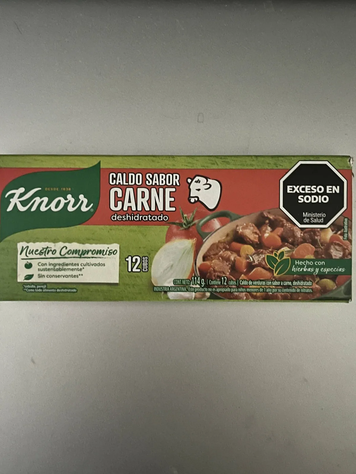 Бульонные кубики Knorr 1
