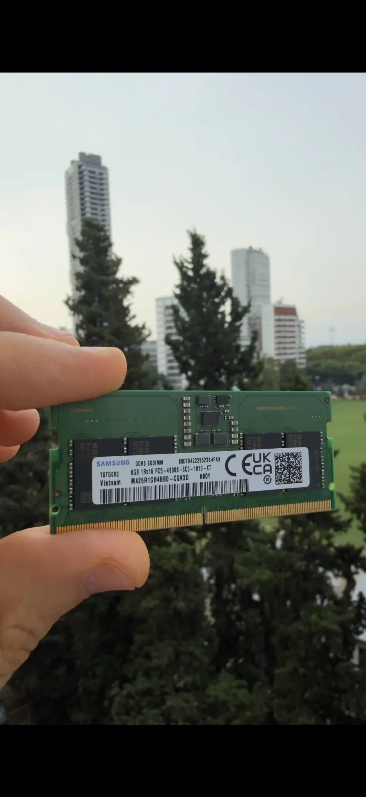 Оперативная память Samsung 8GB DDR5 1
