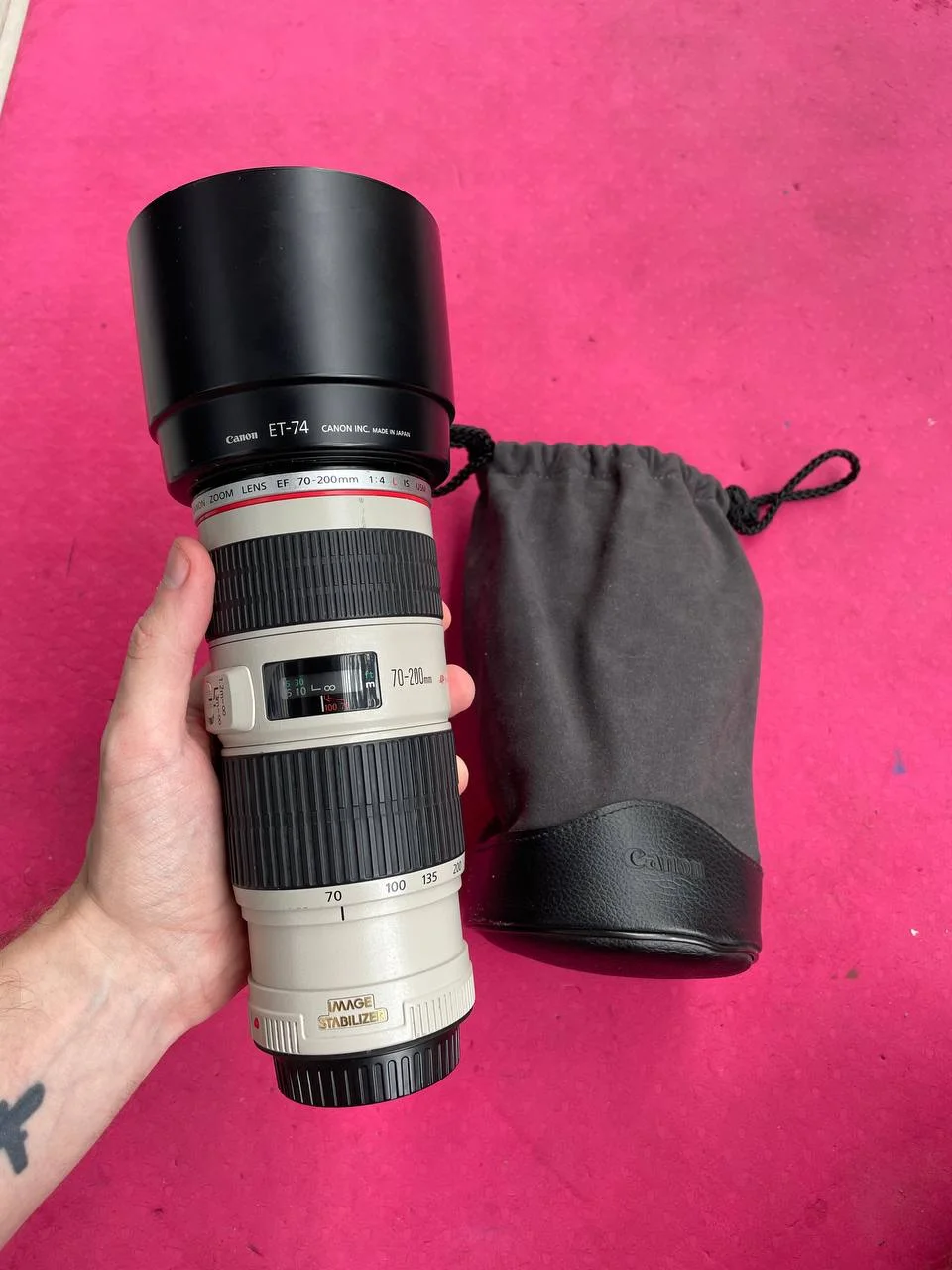 Объектив canon ef 70-200 f4 L is 1