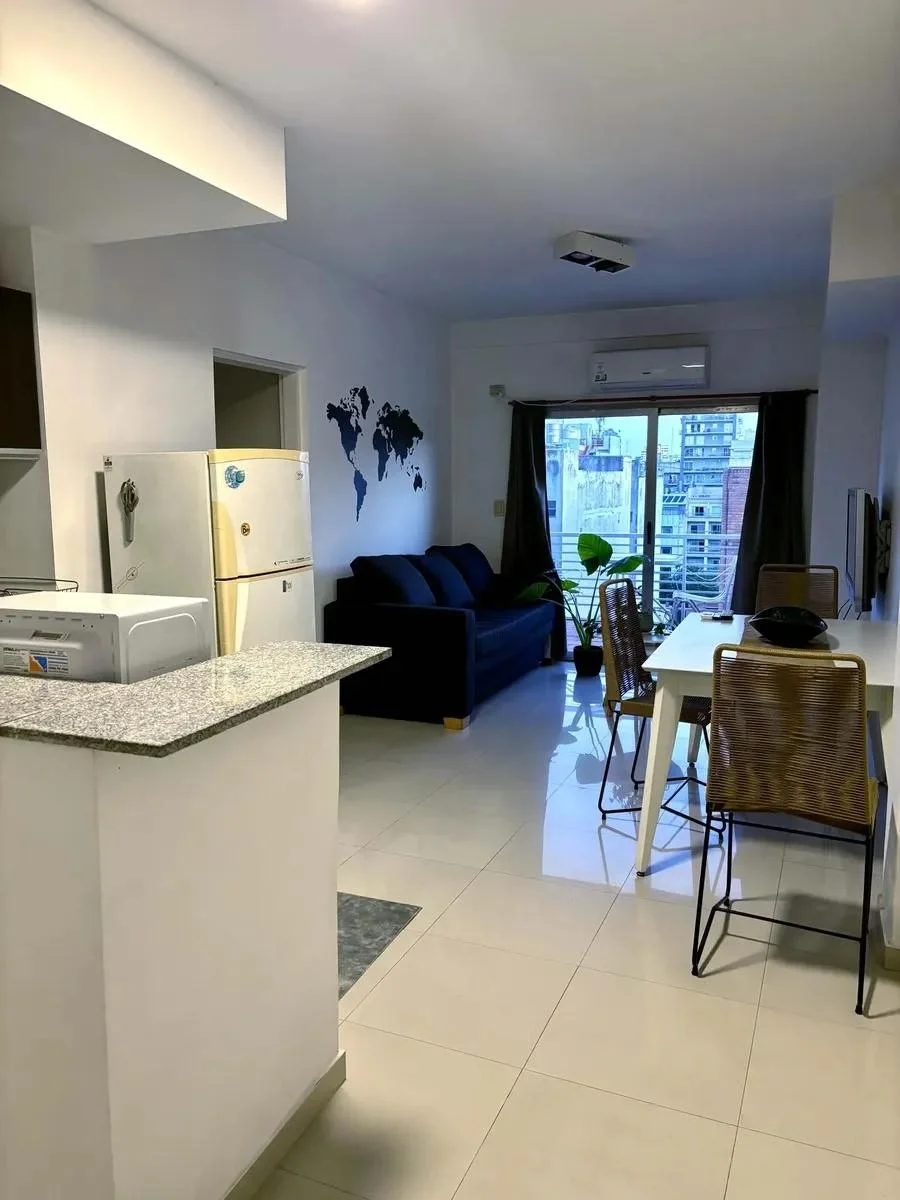 2-комнатная квартира с балконом в Villa Crespo 2