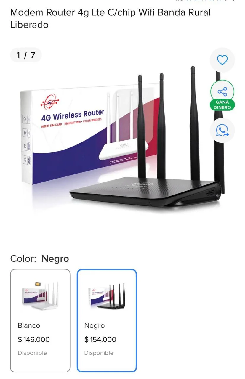 4G WiFi роутер с SIM 1