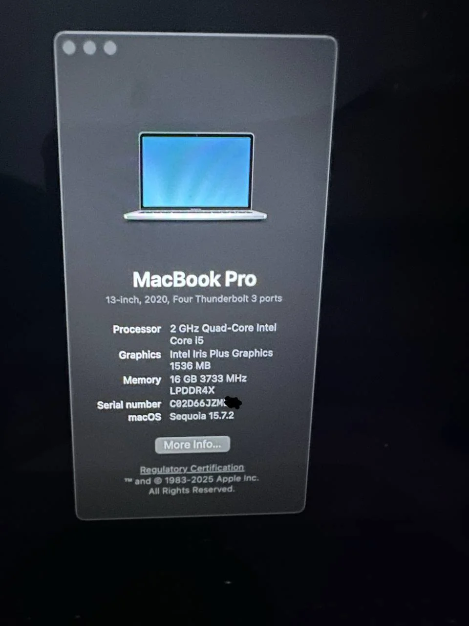 MacBook Pro 13-inch, 2020 3
