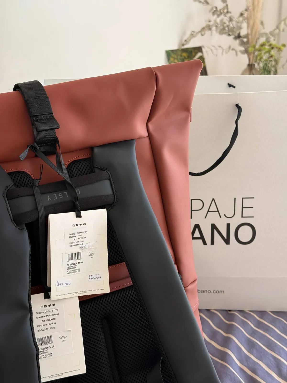 Рюкзак-блокнот DELSEY PARIS 4