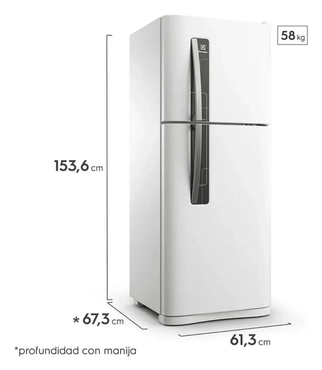 Холодильник Electrolux 216 литров 2