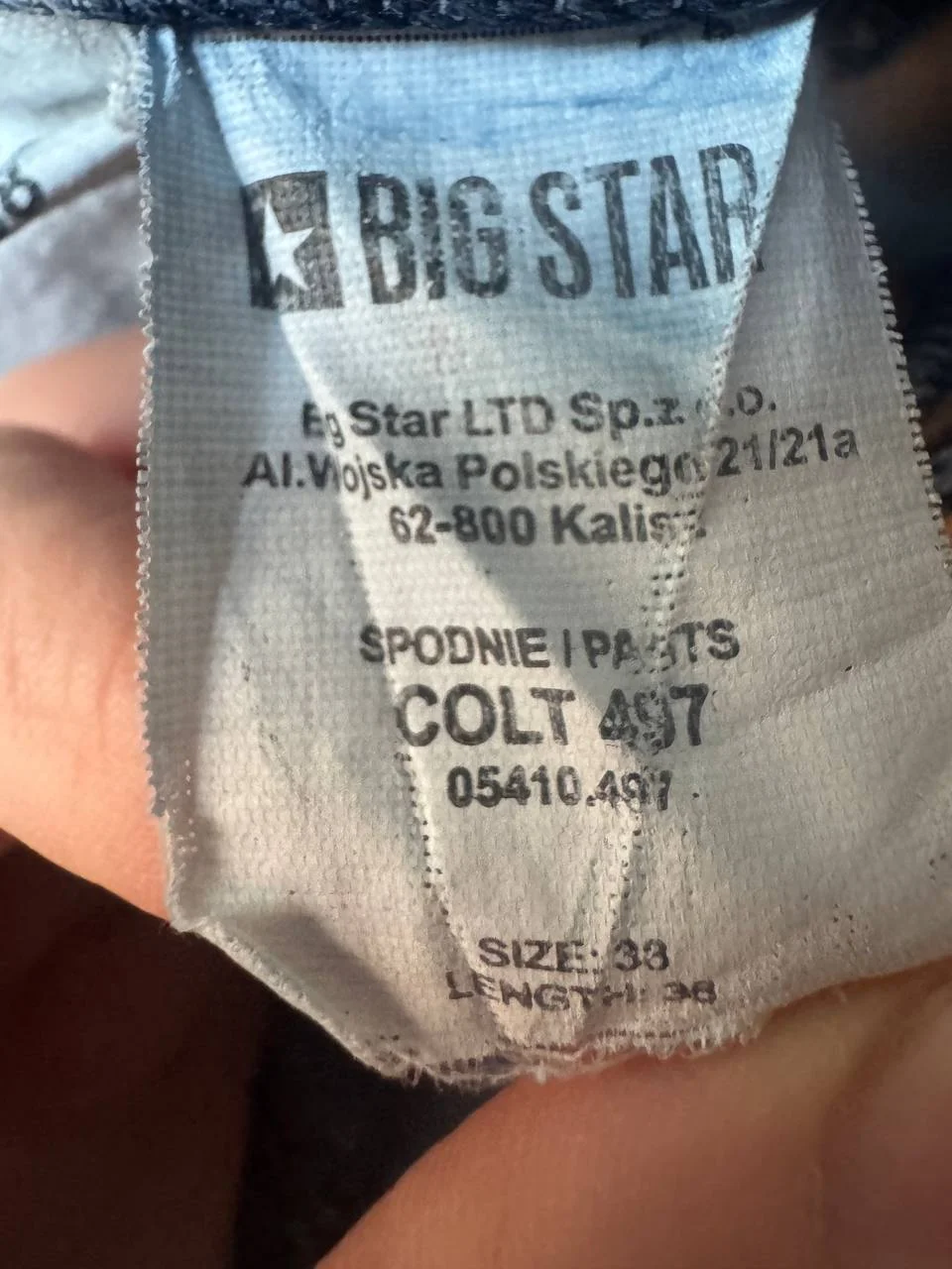 Мужские джинсы Big Star 3