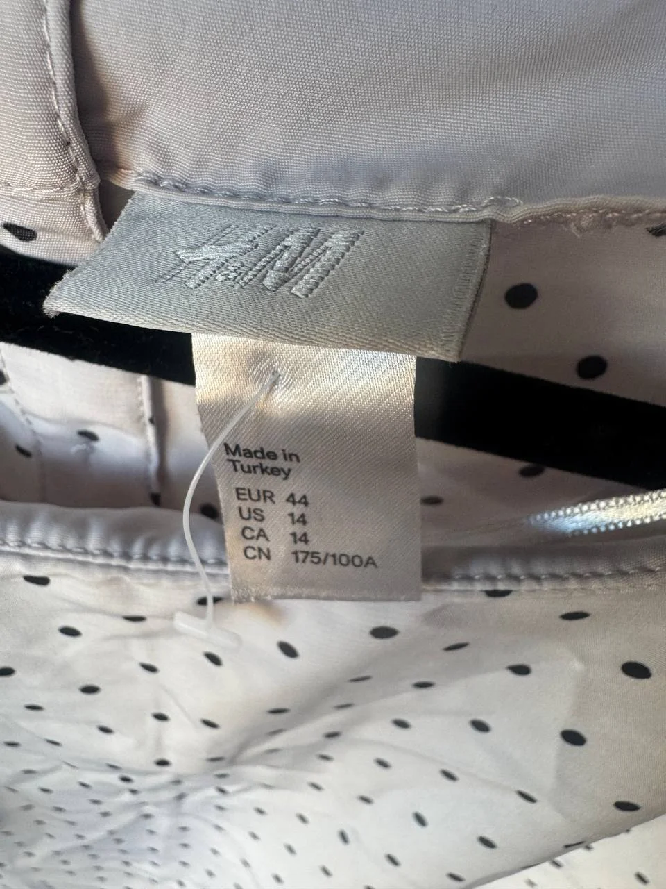 Платье в горошек H&M 2