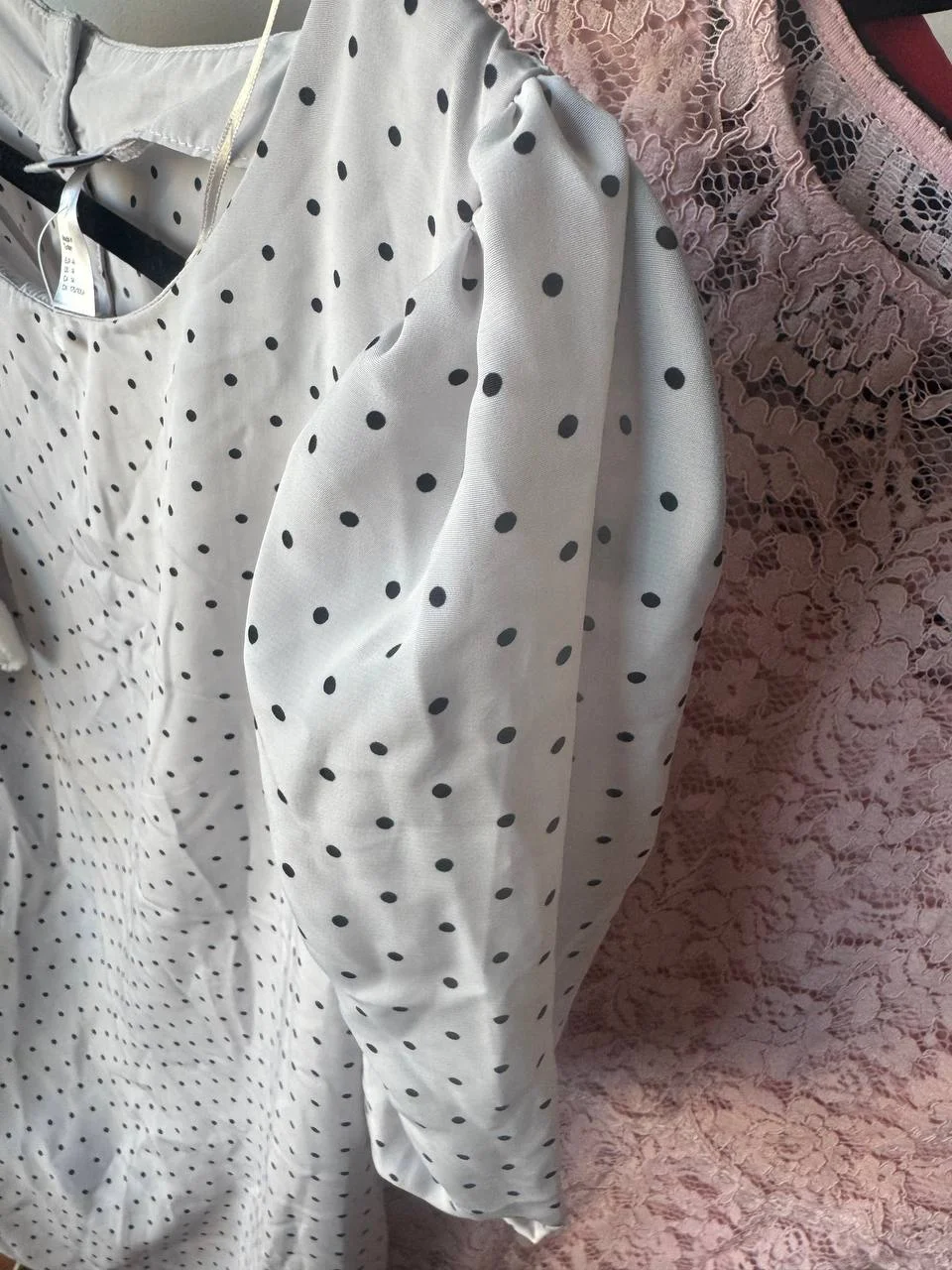 Платье в горошек H&M 3