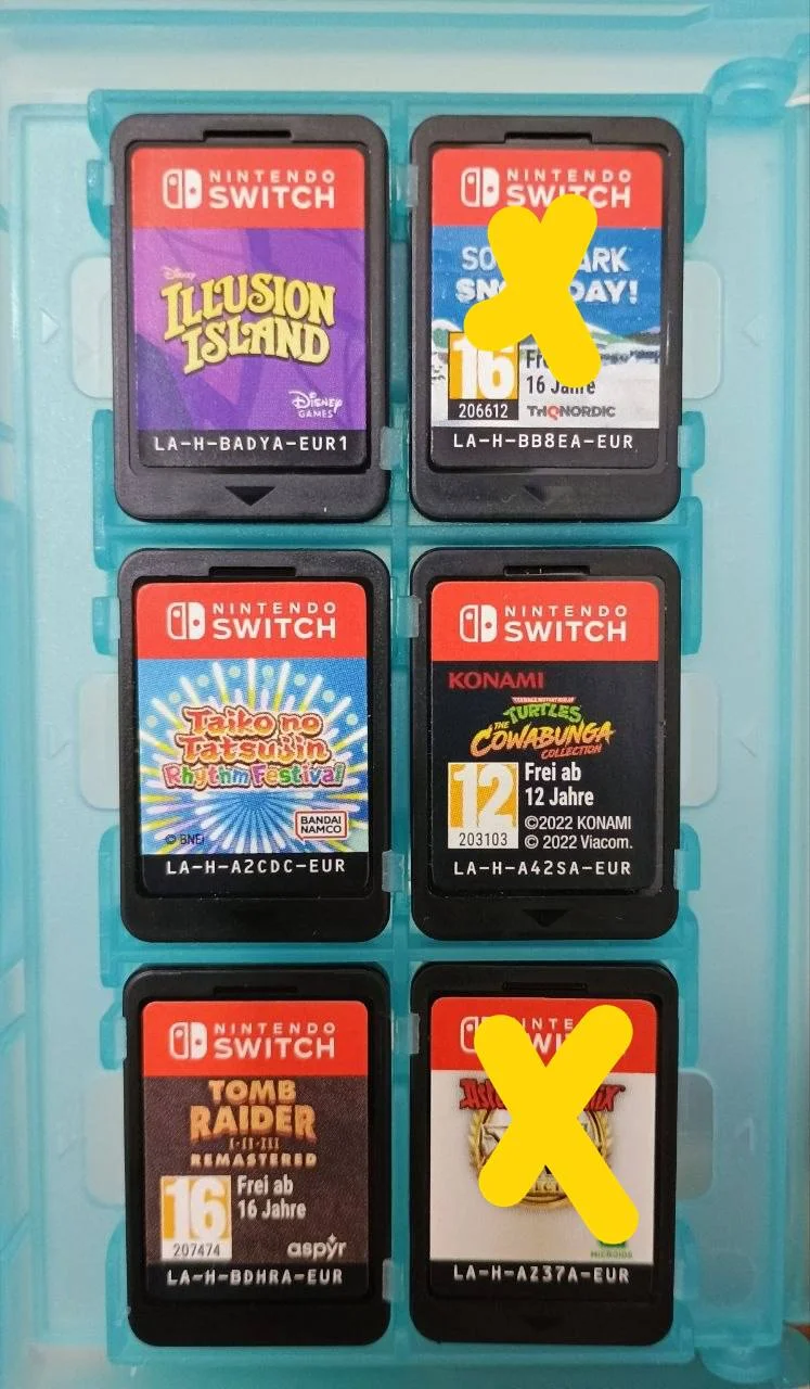 Картриджи для Nintendo Switch 2
