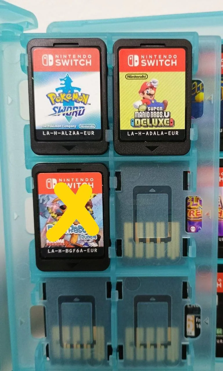 Картриджи для Nintendo Switch 3