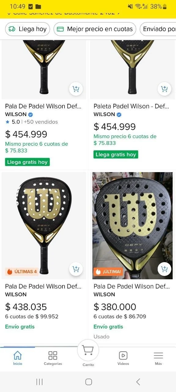 Ракетка Wilson Defy 2025 8
