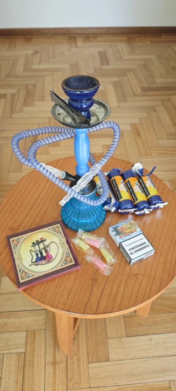 Кальян компактный с табаком 1
