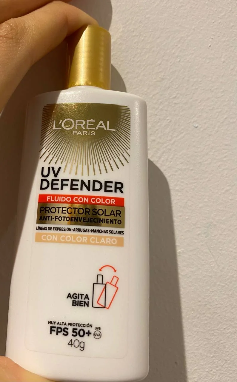 Солнцезащитный крем Loreal с тональным 1