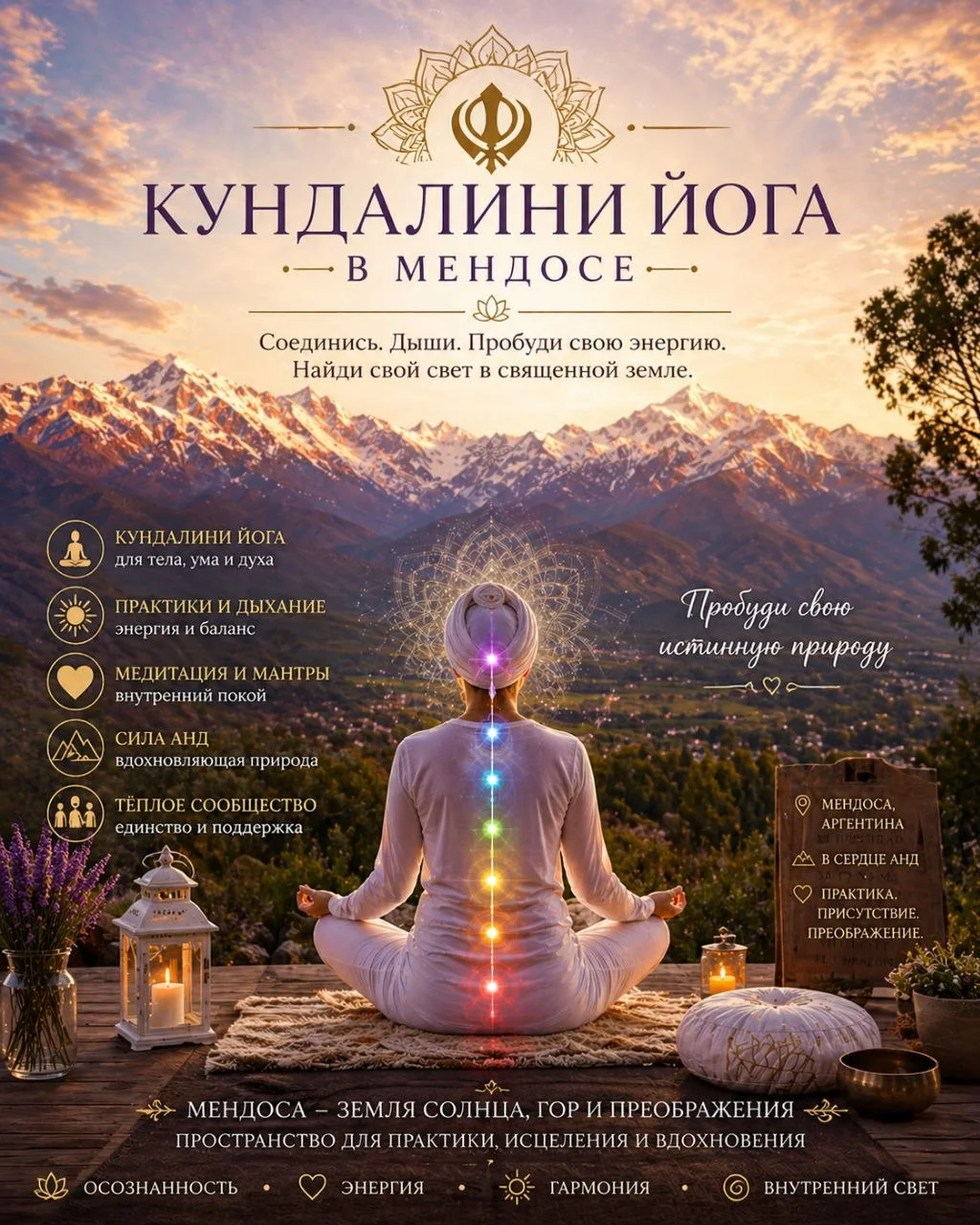 Кундалини йога занятие в Mendoza 1