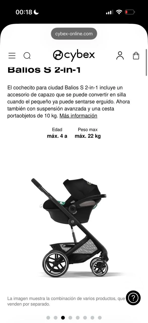 Коляска Cybex Balios S 2 в 1 3