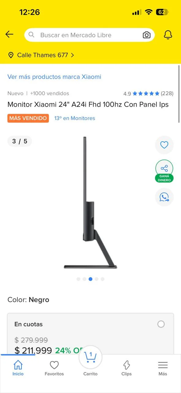 Монитор Xiaomi 24 дюйма FullHD 2