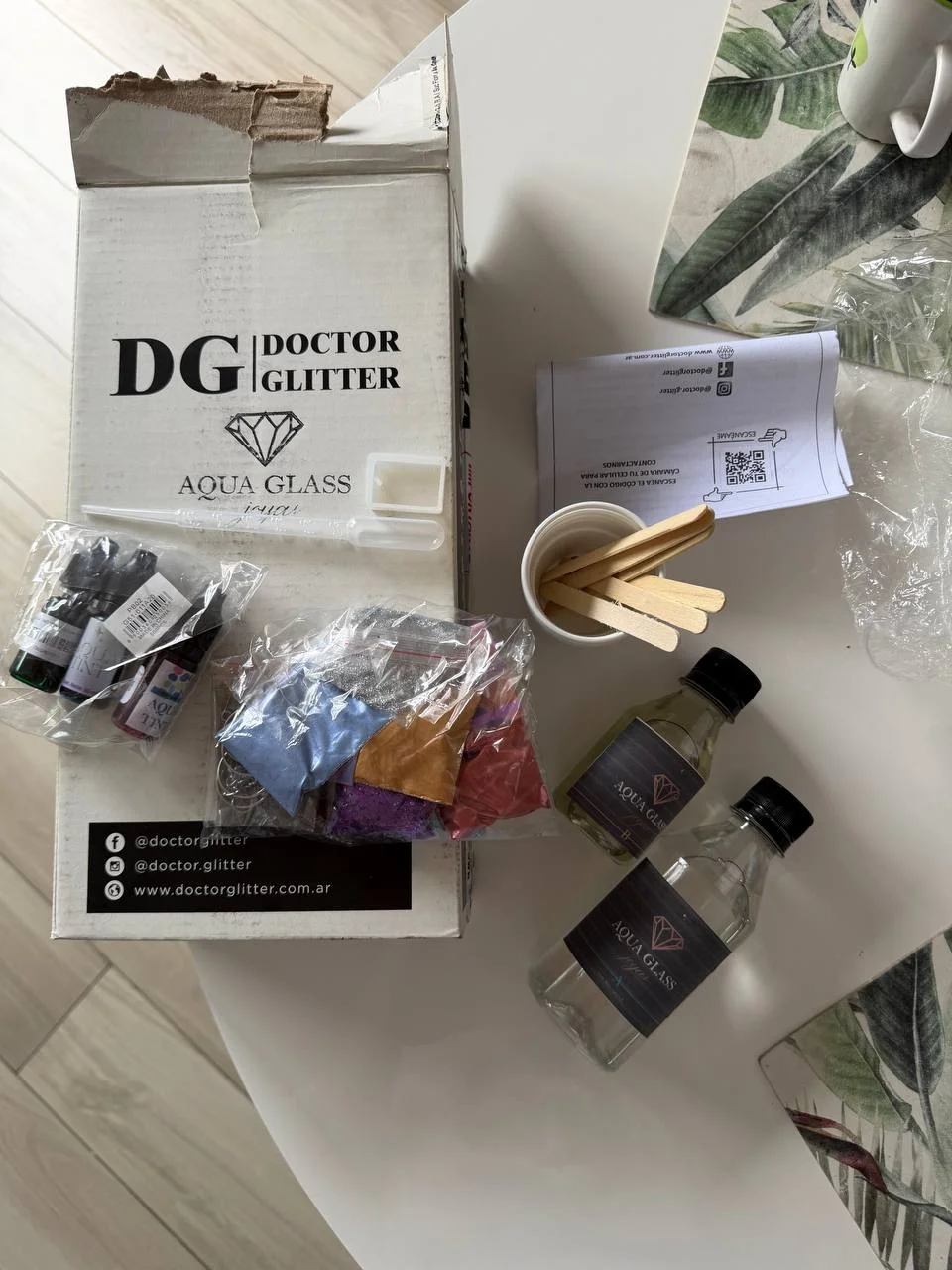Набор для эпоксидной смолы Doctor Glitter 1