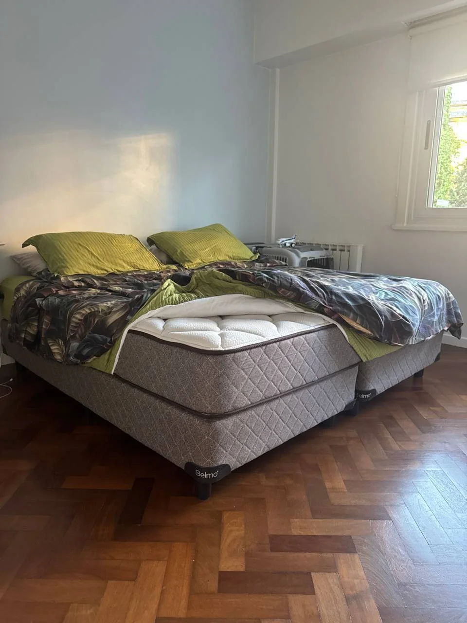 Двуспальная кровать Belmo с матрасом 1