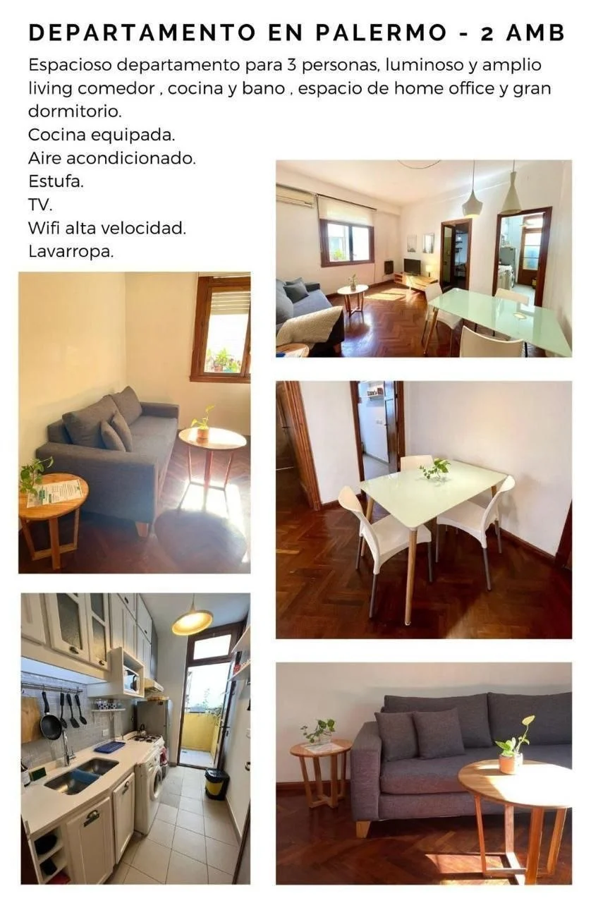 2к квартира в Палермо 8