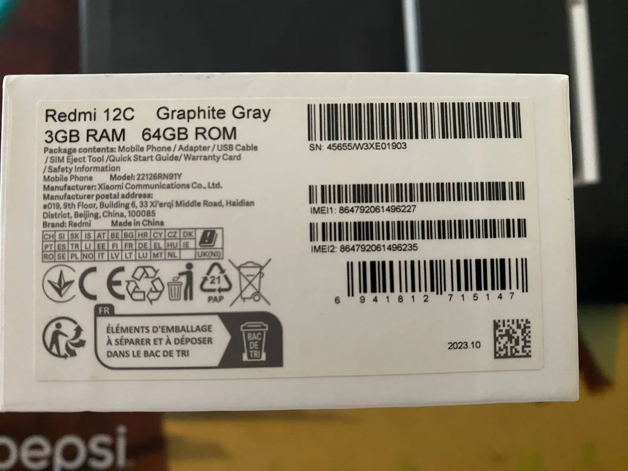 Redmi 12C Graphite Gray 4