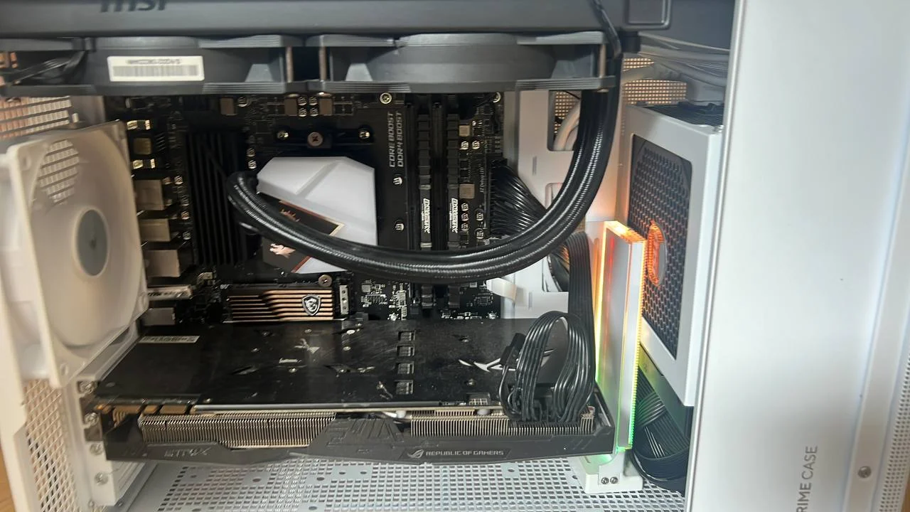 Корпус ПК Asus и блок питания 3