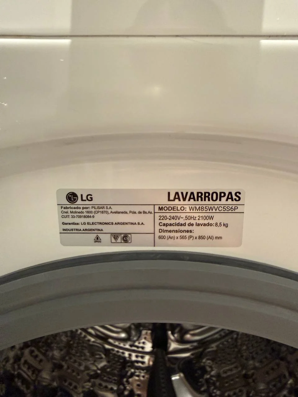 Стиральная машина LG 8.5кг 4