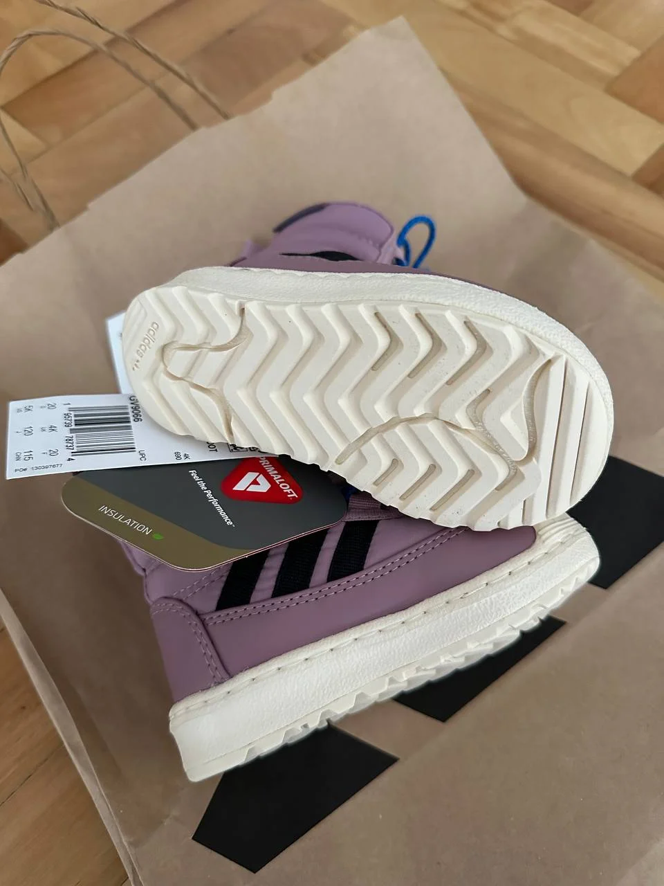 Детские ботиночки adidas зимние 3