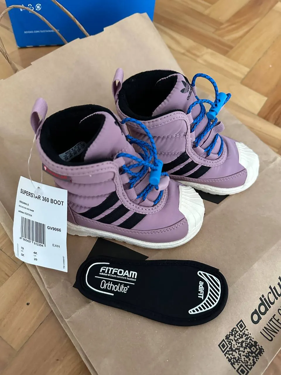 Ботиночки adidas Primaloft 20-21 1