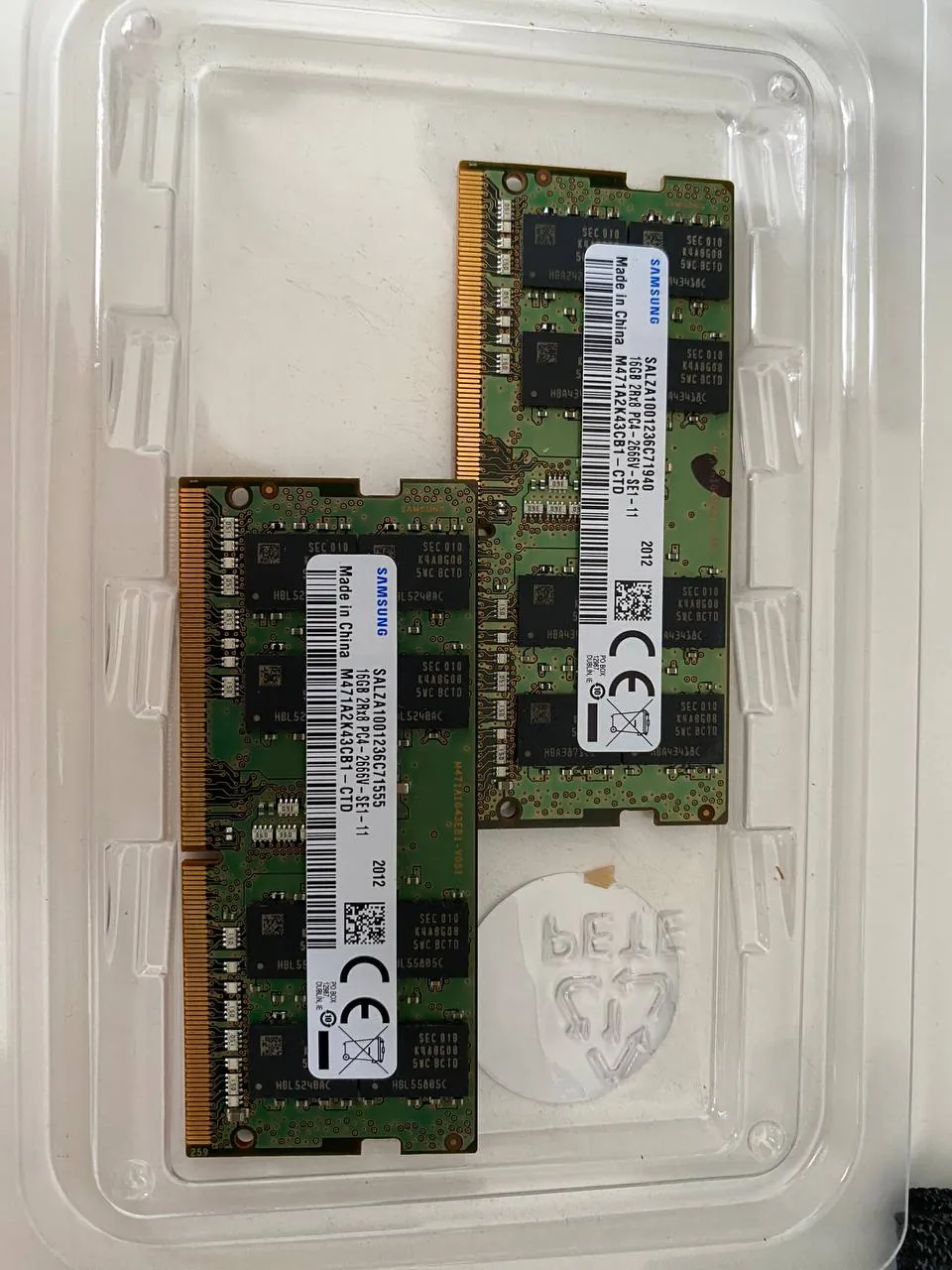 Комплект RAM Samsung 32GB DDR4 SODIMM 1