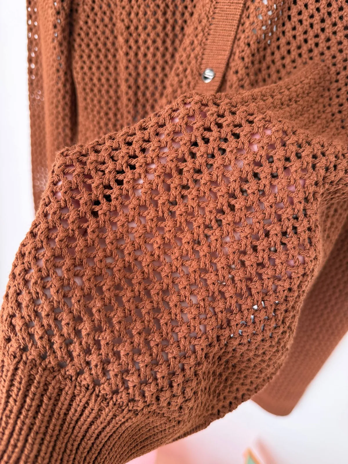 Кардиган вязаный Zara с капюшоном M новый 2