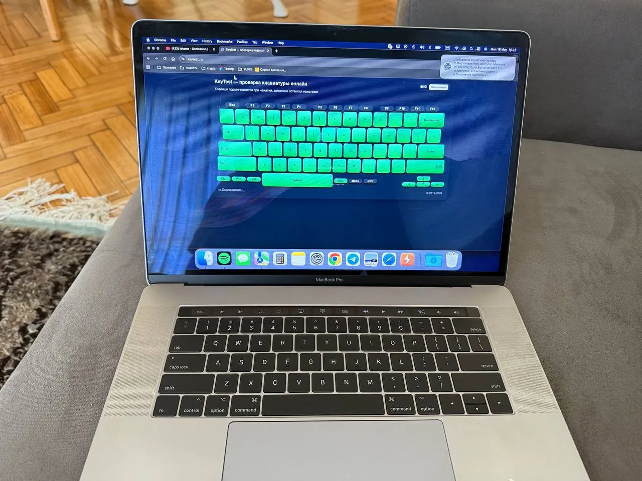 MacBook Pro 16 2017 A1707 под ремонт 4