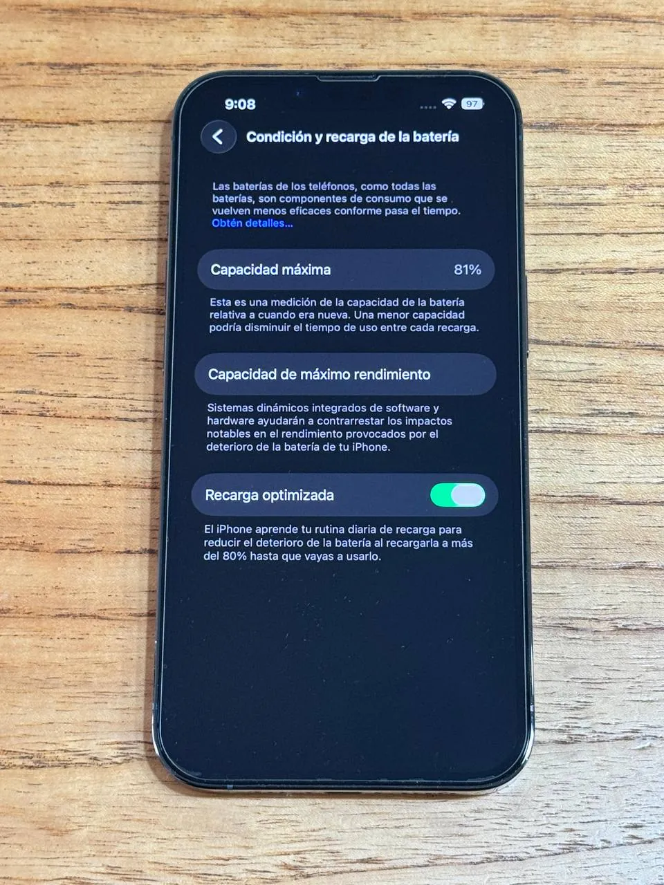 iPhone 13 Pro 128 ГБ батарея 81% 7