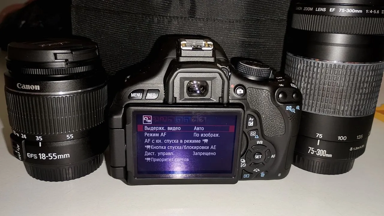 Canon EOS 600D два объектива полный комплект 1