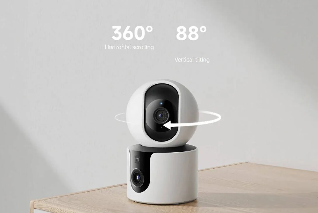 Xiaomi Smart Camera C300 Dual обзор 360° 2