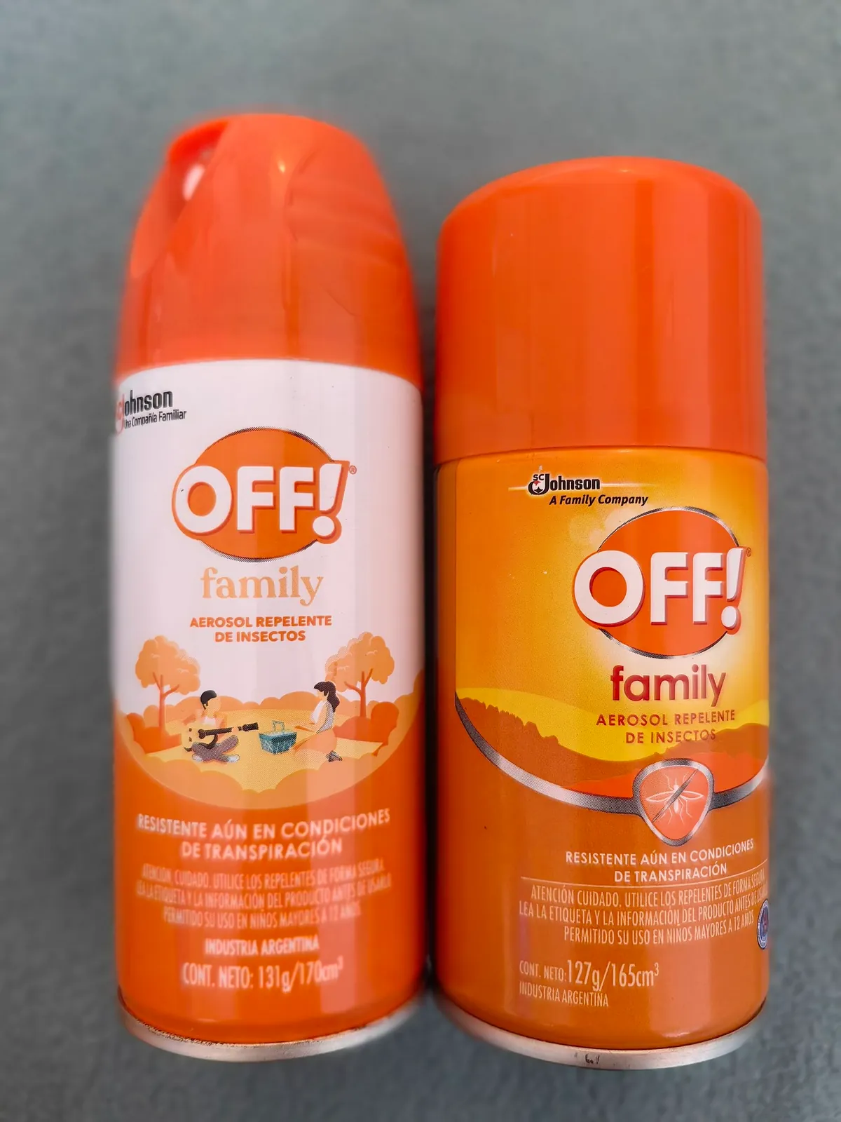 Спрей от комаров OFF! Family два флакона 1