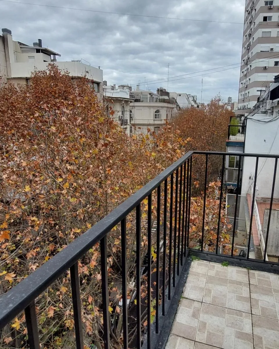 Студия в Recoleta с большим балконом 8