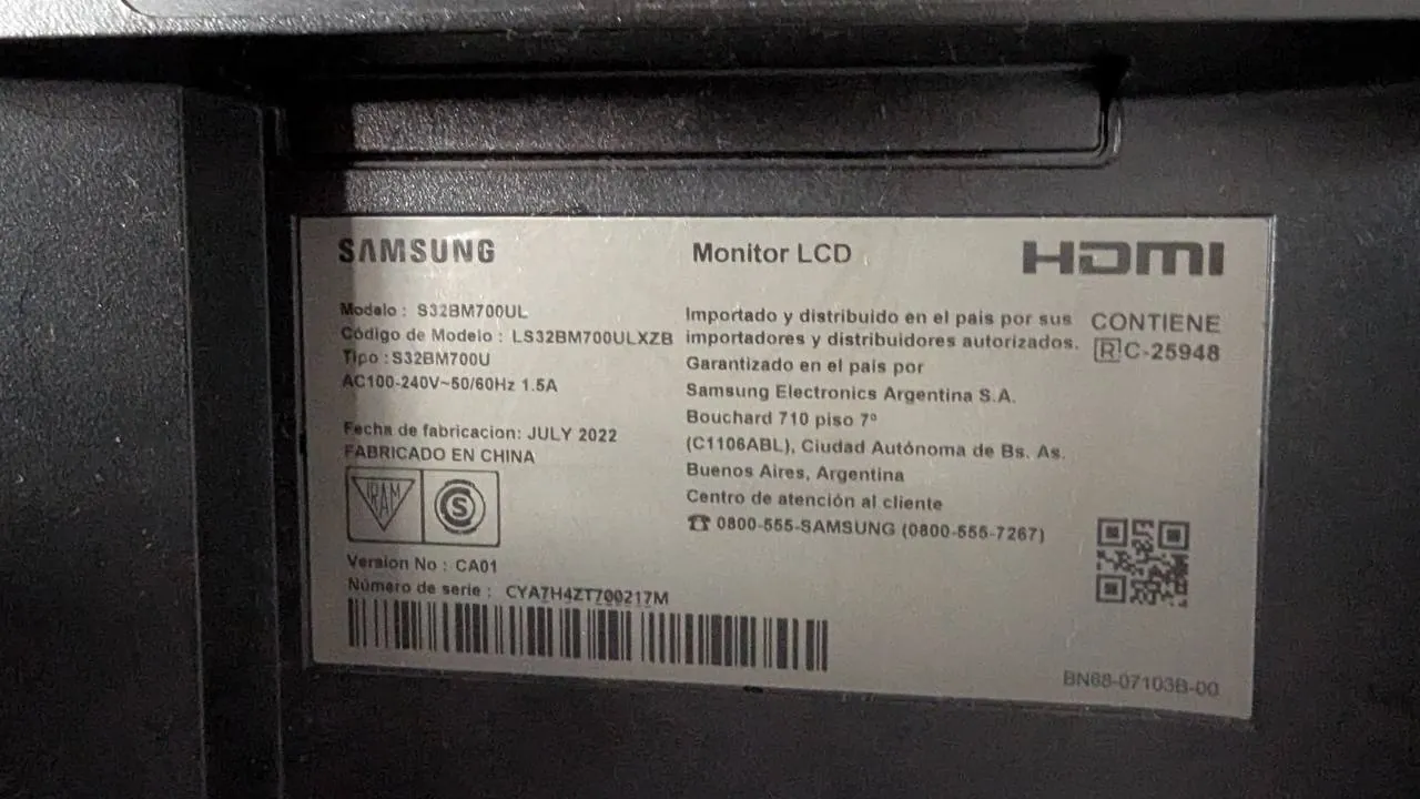 Монитор Samsung Smart M7 32 дюйма 4K 3