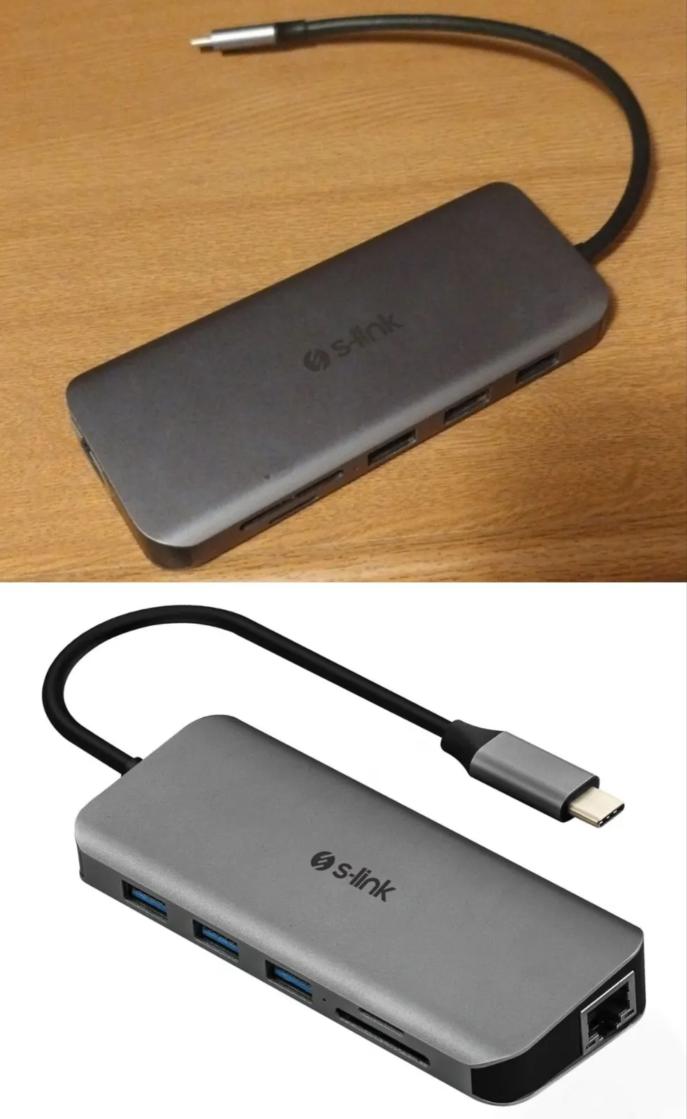 USB-C хаб S-Link 9-в-1 для MacBook 1