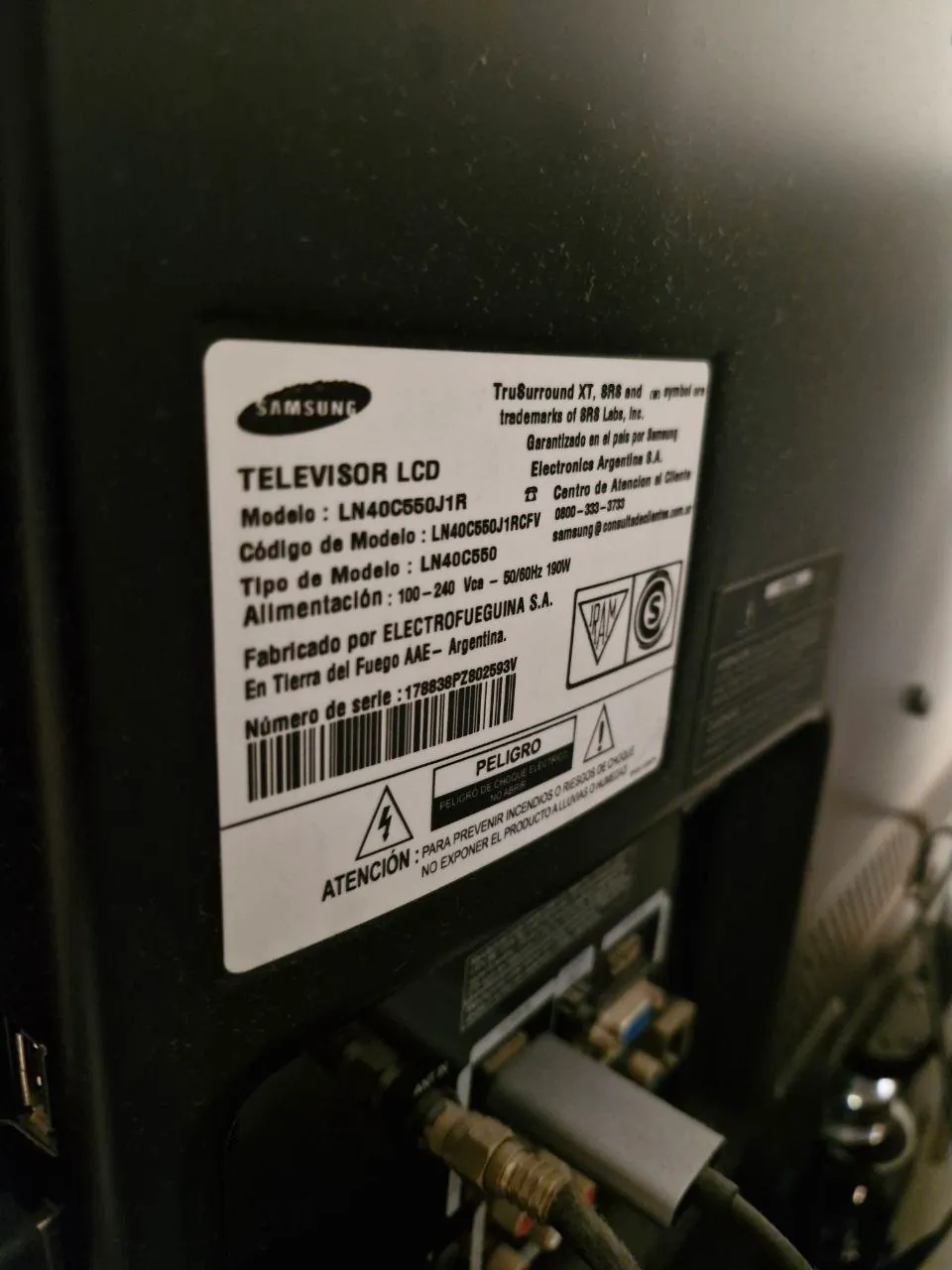 Телевизор Samsung диагональ 98 см 2