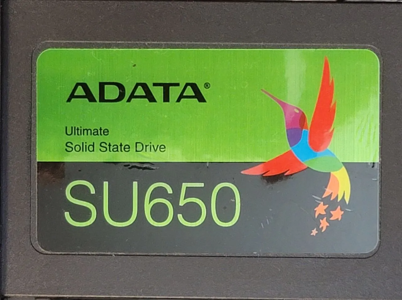 SSD Adata SU650 120GB SATA б/у 4 месяца 1
