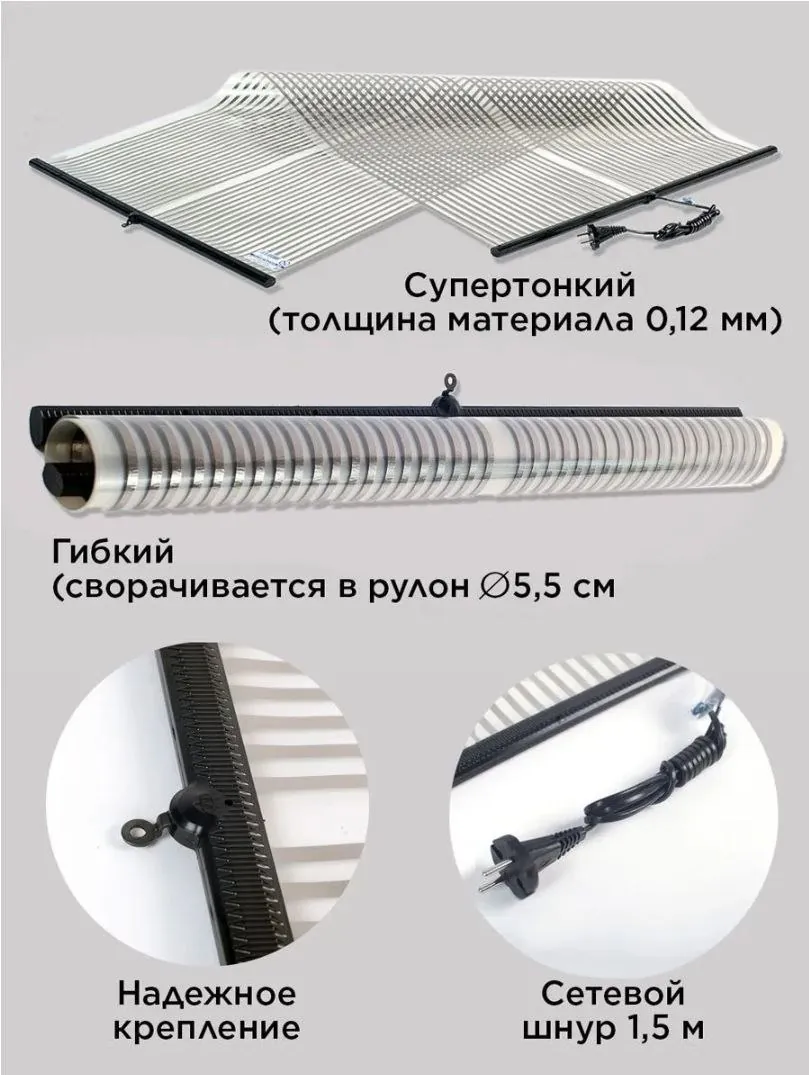 Настенные обогреватели 2 штуки 2