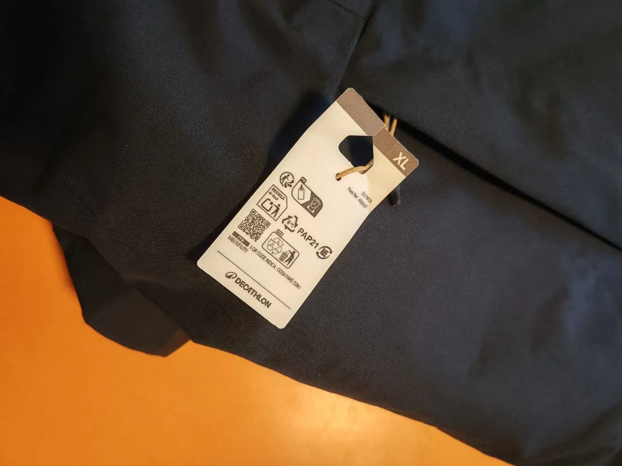 Мужская утеплённая парка Decathlon XL новая 1