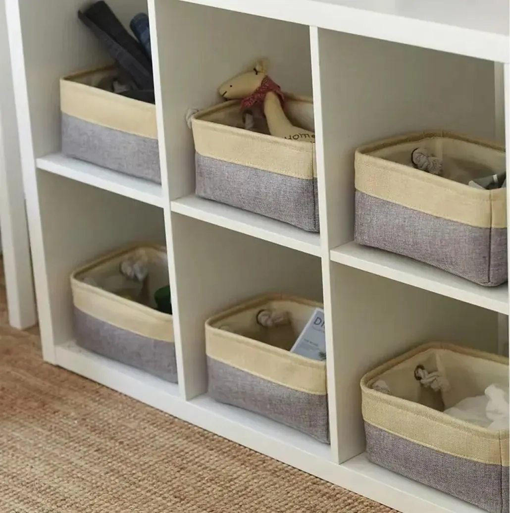 Тканевые органайзеры 34x20x18 см 2 штуки 4