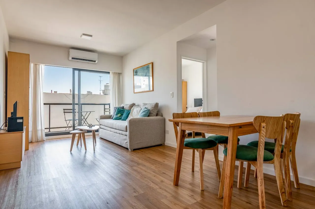 2к квартира с бассейном в Villa Crespo 3