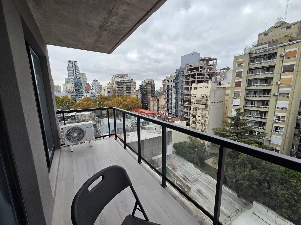 2к квартира с балконом в Palermo Soho 6