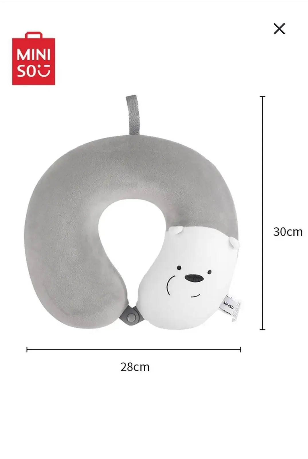 Подушка для путешествий Miniso эффект памяти 3