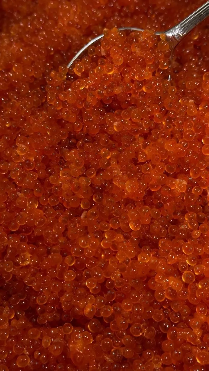 Свежая красная икра домашняя 2