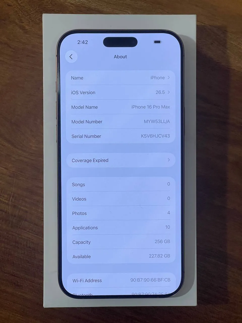 iPhone 16 Pro Max 256GB Desert Titanium б/у 4